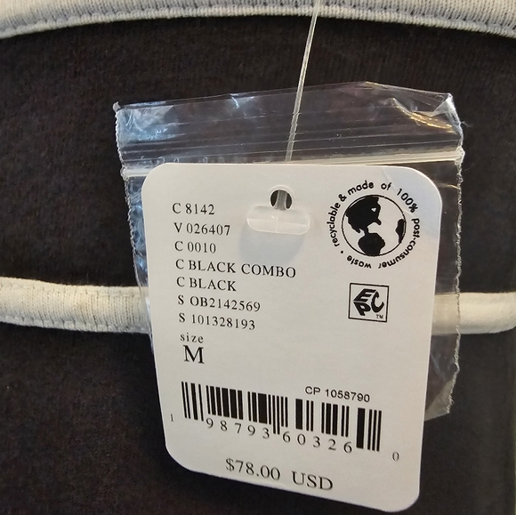 NWT Free People Ravine Mini  ~ Black ~ Medium ~ 15" P2P / 25" Length - Picture 3 of 5